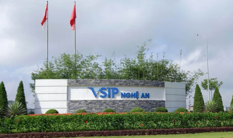 VSIP Nghe An attracted investment of more than 13,000 billion 